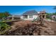 Spacious backyard with mature trees, including a playground, perfect for outdoor activities at 329 Wintergreen Ct, Kings Mountain, NC 28086