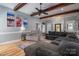 Inviting living room with stylish decor, hardwood floors, and plenty of natural light, perfect for relaxation at 329 Wintergreen Ct, Kings Mountain, NC 28086