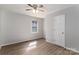 Bedroom with a window for natural light and neutral paint at 4175 Barnell Ln, Maiden, NC 28650