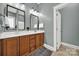 This bathroom features a double sink vanity with generous counter space at 431 Third Baxter St, Fort Mill, SC 29708