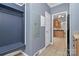 Hallway with built-in bench and storage offers a practical and welcoming space at 642 Brynwood Dr, Rock Hill, SC 29732