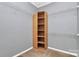 Spacious walk-in closet featuring built in shelving at 642 Brynwood Dr, Rock Hill, SC 29732