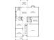 Open-concept floor plan with gourmet kitchen, Gathering room, dining, and living room, and access to the garage at 4022 Vista Pine Dr, Charlotte, NC 28215