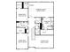 Second-floor layout features a primary suite, a sitting area, and three additional bedrooms with two baths at 4022 Vista Pine Dr, Charlotte, NC 28215
