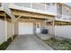 Attached garage and a small backyard at 9534 Blossom Hill Dr, Huntersville, NC 28078