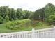 Scenic view of a tranquil pond surrounded by lush greenery and trees, creating a peaceful natural retreat at 9534 Blossom Hill Dr, Huntersville, NC 28078