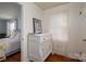 Bright hallway with white dresser and a glimpse into the nearby bedroom at 1120 Cumberland Ave, Gastonia, NC 28054