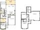 Detailed floor plan showing the layout of the two-story home with multiple bedrooms and baths at 11205 Shreveport Dr, Huntersville, NC