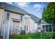Backyard with a well-maintained lawn, patio and privacy fence at 11907 Maria Ester Ct, Charlotte, NC 28277