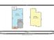 Detailed first and second floor plan sketches showing square footage at 11907 Maria Ester Ct, Charlotte, NC 28277
