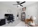 Bedroom showing an office set up and a bookshelf at 125 Round Tuit Ln, Mt Ulla, NC 28125
