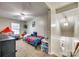 A bedroom with a ceiling fan and a large window at 2232 Mancke Dr, Rock Hill, SC 29732