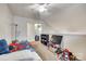 Bedroom with ceiling fan and a corner with a TV at 2232 Mancke Dr, Rock Hill, SC 29732