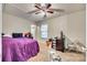 Bedroom with a window for natural light and a ceiling fan at 2232 Mancke Dr, Rock Hill, SC 29732