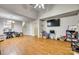 Alternate view of living room, showcasing wood floors, high ceilings, and open layout at 2232 Mancke Dr, Rock Hill, SC 29732