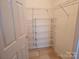 Walk-in closet with adjustable shelving for maximum storage capacity at 2656 Polo Club Blvd, Matthews, NC 28105