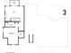 Second floor plan featuring a bedroom, bath and deck above the garage and a possible ADU space at 324 Bridgewater Ln, Mooresville, NC 28117