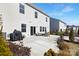 View of backyard with a spacious concrete patio and outdoor furniture at 4253 Spadefoot Ct, Lancaster, SC 29720