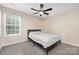 Bedroom with a neutral palette, carpeted floor, ceiling fan, and natural light at 4253 Spadefoot Ct, Lancaster, SC 29720