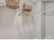 This closet is equipped with shelving and hanging rods for storing clothes and accessories at 6271 Fairfax Ct, Maiden, NC 28650