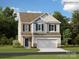 Charming two-story home with a mix of brick and siding, complemented by a well-manicured lawn at 6283 Fairfax Ct, Maiden, NC 28650