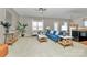 Cozy living room featuring modern decor, a large window, and an inviting atmosphere for relaxation at 137 Woodbridge Cir, Mount Holly, NC 28120