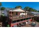 Upper level deck is perfect for enjoying relaxing afternoons overlooking the spacious backyard at 1501 Fern Forest Dr, Gastonia, NC 28054