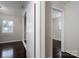 Bedroom featuring hardwood floors and neutral paint at 1501 Fern Forest Dr, Gastonia, NC 28054