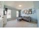Comfortable living room with couch, natural light, and decor at 285 Fryling Sw Ave, Concord, NC 28025