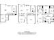 Floor plan showcasing the layout of the three floors with dimensions and room names at 3114 Woodlands Creek Dr, Monroe, NC 28110