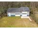 Large detached garage with two bays and side entry, offering ample storage at 590 Main Sw St, Concord, NC 28027