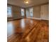 Spacious living room with hardwood floors and neutral paint provides a cozy and inviting atmosphere at 120 3Rd Ave, Conover, NC 28613