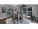 Bright dining room with large windows, stylish lighting, and a cozy atmosphere for meals at 705 Drew Ave, Fort Mill, SC 29708
