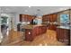 Spacious kitchen with granite countertops, stainless steel appliances, and ample cabinet space at 705 Drew Ave, Fort Mill, SC 29708