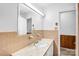 Bathroom featuring a marble countertop, and plenty of vanity space at 7270 Long Island Rd, Catawba, NC 28609