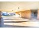 Expansive covered patio area with ample space for seating and entertaining, featuring brick accents at 7270 Long Island Rd, Catawba, NC 28609