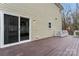 Open sliding back door to outdoor deck and yard at 946 Laurelwood Dr, Clover, SC 29710