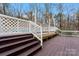 Outdoor deck with stairs descending down to yard at 946 Laurelwood Dr, Clover, SC 29710