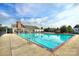 Large community pool offering a refreshing spot for relaxation and recreation under a bright, sunny sky at 1018 Bimelech Dr, Indian Trail, NC 28079