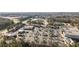 Shopping aerial view showcases surrounding commerce and convenient parking at 11013 Dundarrach Ln, Charlotte, NC 28277