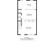 Detailed floor plan showcasing the layout of the kitchen, dining area, living room, and bathroom at 11013 Dundarrach Ln, Charlotte, NC 28277