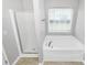 Bathroom featuring a separate shower and large soaking tub at 2313 Calabassas Ln, Matthews, NC 28105