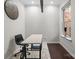 Minimalist home office space with modern desk, chair, and ample natural light at 824 Imperial Ct, Charlotte, NC 28273