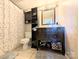 Bathroom featuring a vanity with drawers, and a shower with a patterned curtain at 1056 Latham Ct # B104, Rock Hill, SC 29732