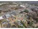 An aerial view showcases the home's location within a well-connected community, complete with a private pool at 116 Garrison Dr, Belmont, NC 28012