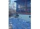 Home exterior with a covered patio, and landscaped walkway at 152 Muskhogean Way, Mount Gilead, NC 27306