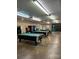 The spacious recreation room features multiple pool tables and vending machines at 152 Muskhogean Way, Mount Gilead, NC 27306