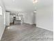 Open layout featuring a large island and barstool seating at 156 Tangle River Dr # 35, Statesville, NC 28677