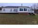 An expansive view of the back of the home showcasing the deck at 1638 Bess Town Rd, Bessemer City, NC 28016