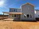 New construction home with a covered back porch and plenty of large windows at 2211 Camber Dr # Cwo0103, Gastonia, NC 28054